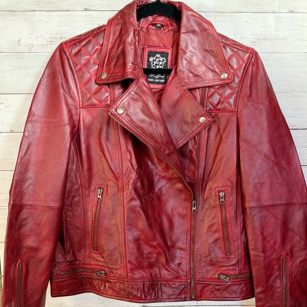 Red Leather Jacket